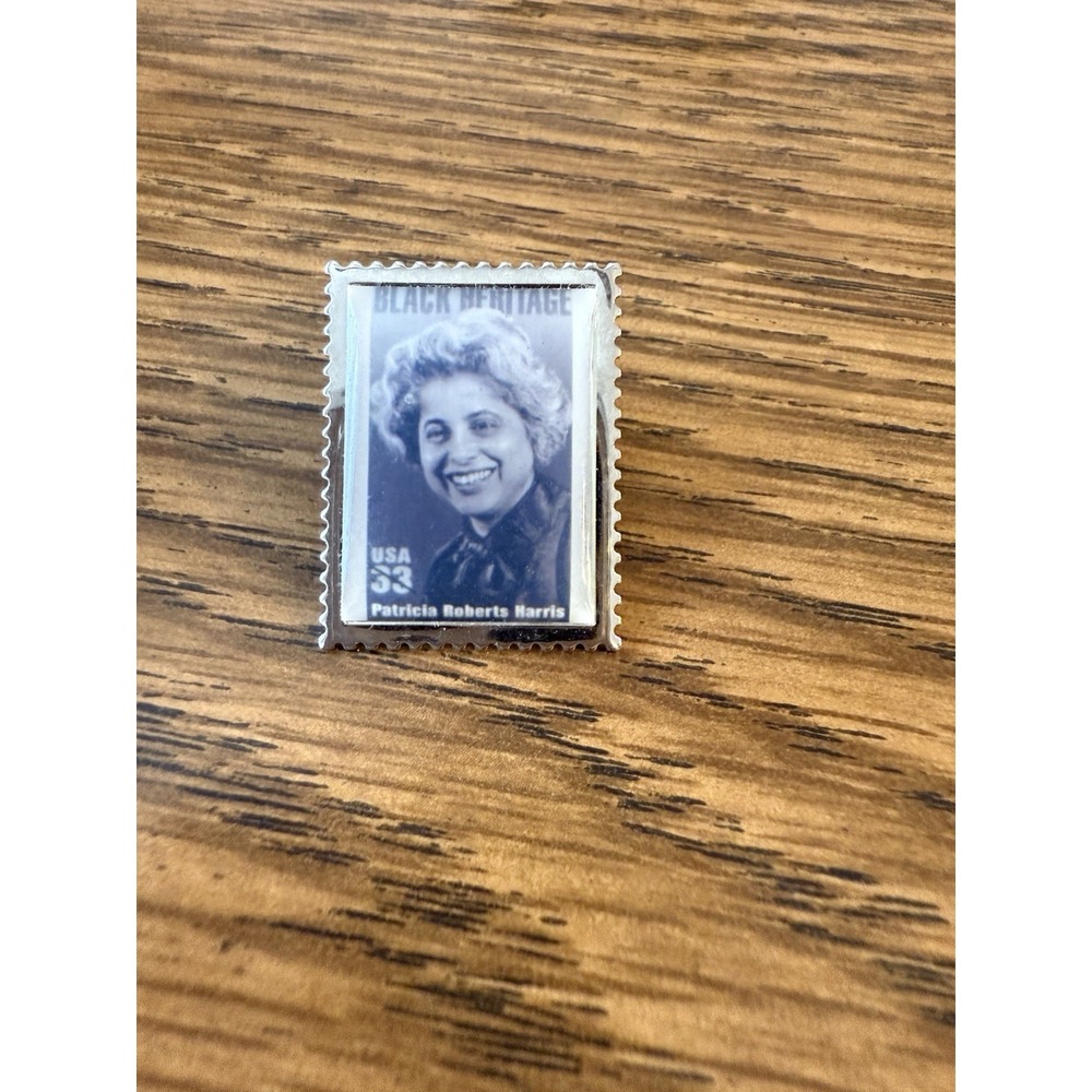 Patricia Roberts Harris Black Heritage USPS Stamp Pin